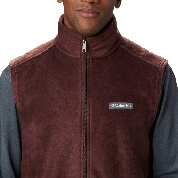 Columbia Men's Steens Mountain Vest Brown size Large - Picture 2 of 6